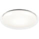Aurora 1 Light 19.75 inch Matte Black Flush Mount Ceiling Light