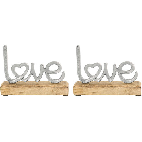 Love White with Silver Holiday Table DTcor