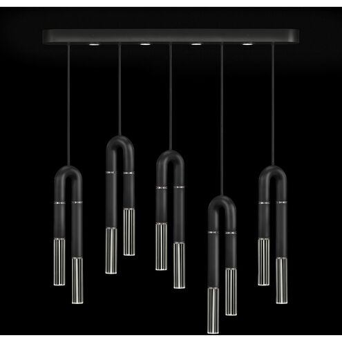 Antonia LED 51.5 inch Black Pendant Ceiling Light
