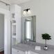Vermont LED 16 inch Matte Black and Satin Nickel Bathroom Light Wall Light in 2