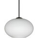 Lasso LED Black Cord Pendant Ceiling Light