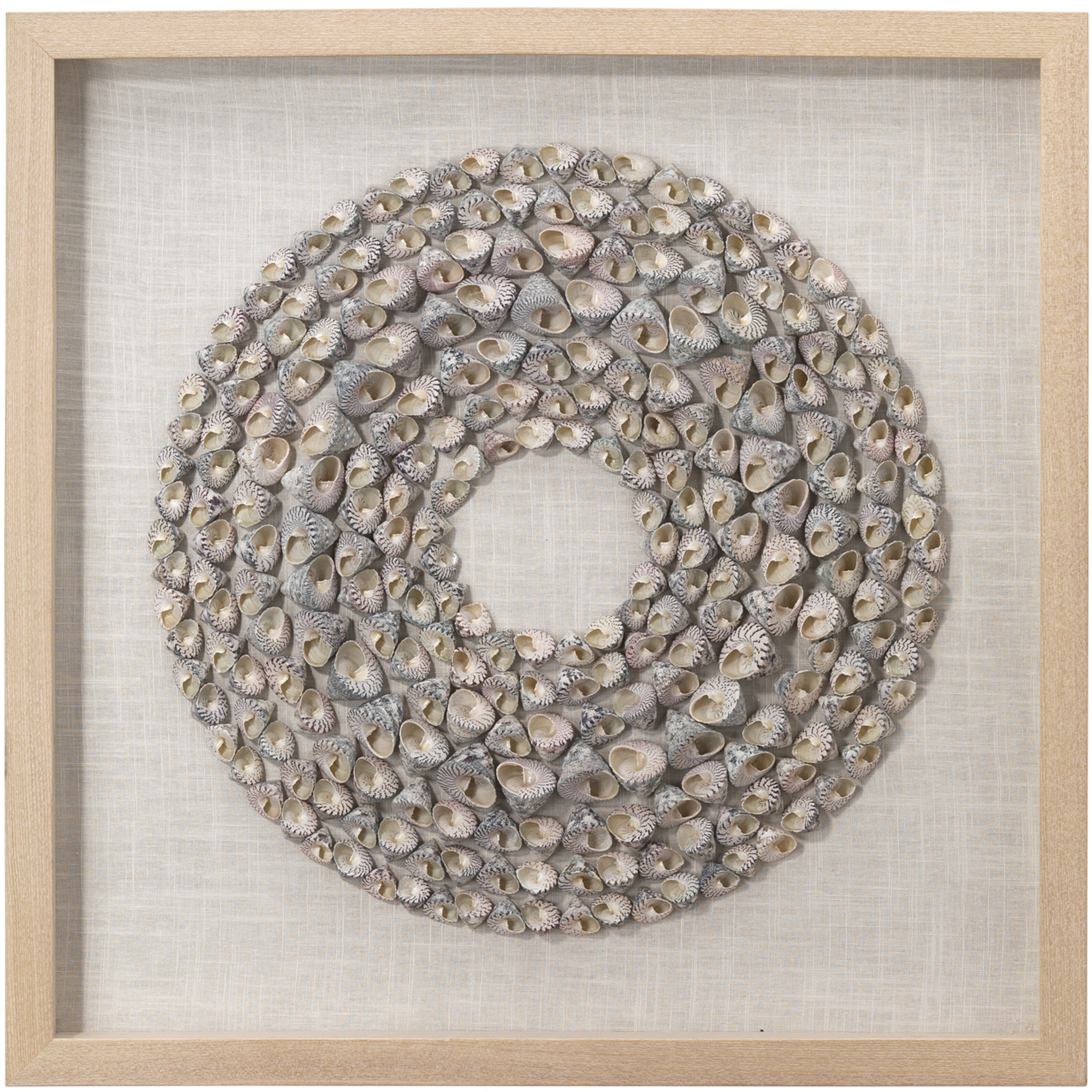 Bora Bora Off White Framed Wall Art