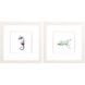 Waterside Collection Gray Framed Art