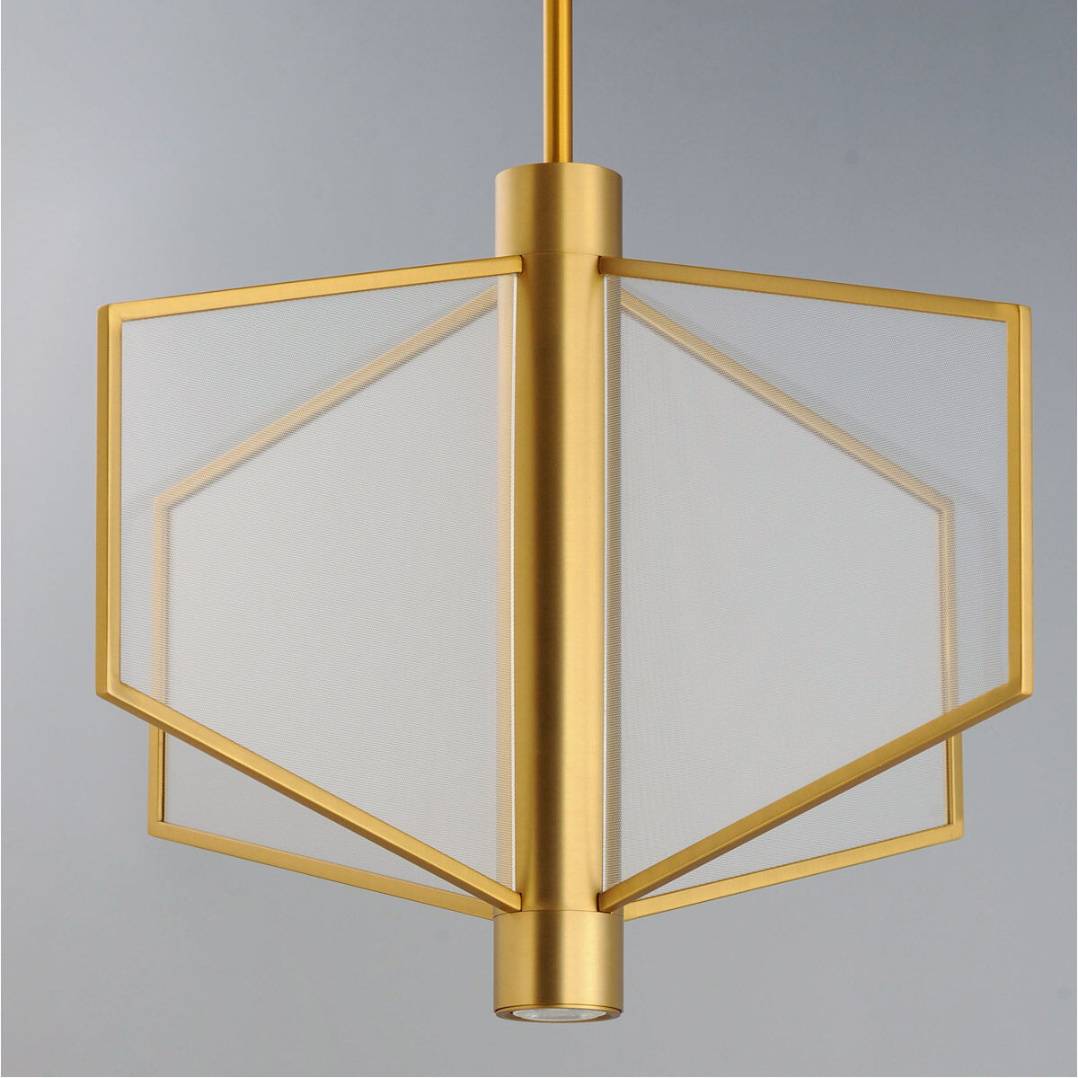 Telstar LED 26 inch Natural Aged Brass Single Pendant Ceiling Light