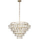 Fleur 10 Light 36 inch French Gold Chandelier Ceiling Light, Smithsonian Collaboration