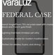 Federal Case 40 X 22 inch Matte Black and French Gold Wall Mirror