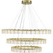 Sevryn LED 44.5 inch Soft Brass Chandelier Ceiling Light