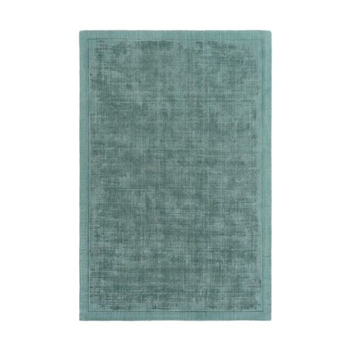 Silk Route 60 X 36 inch Aqua Indoor Area Rug, Rectangle