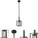 Springdale LED 7 inch Antique Bronze Mini Pendant Ceiling Light