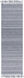 Azalea 96 X 30 inch Slate Rug in 2.5 x 8, Runner