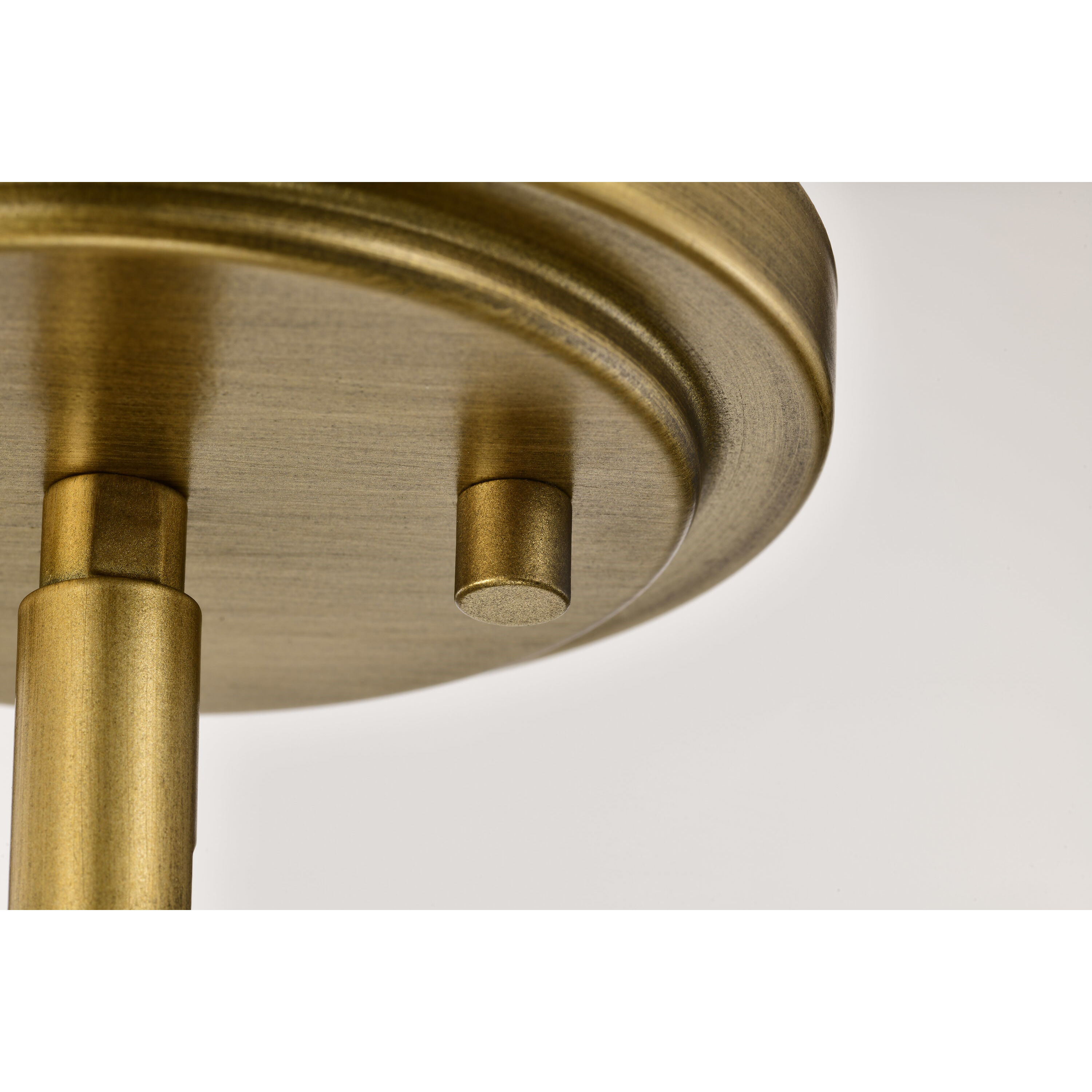 Solara 5 inch Natural Brass Pendant Ceiling Light