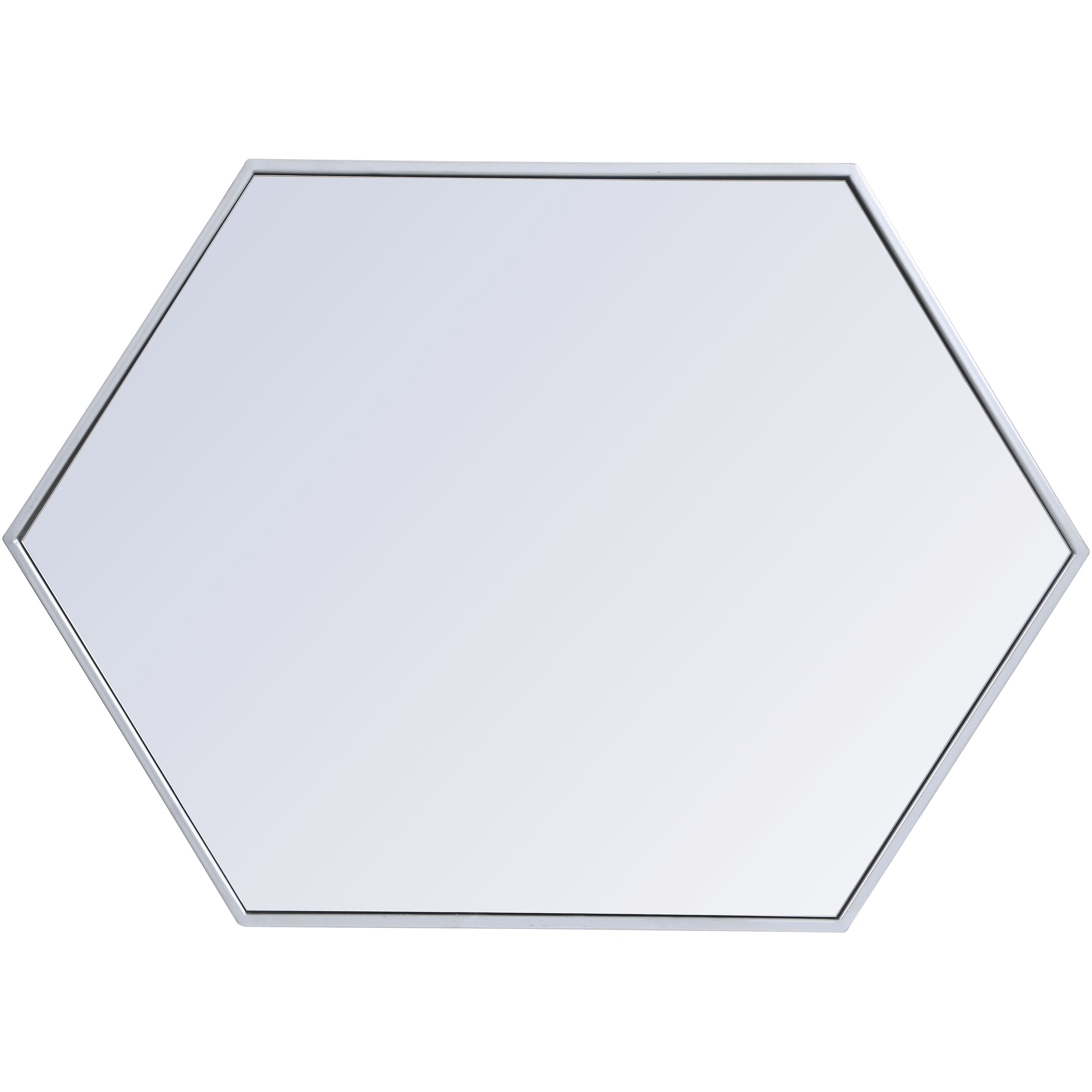 Eternity 34 X 24 inch Silver Wall Mirror