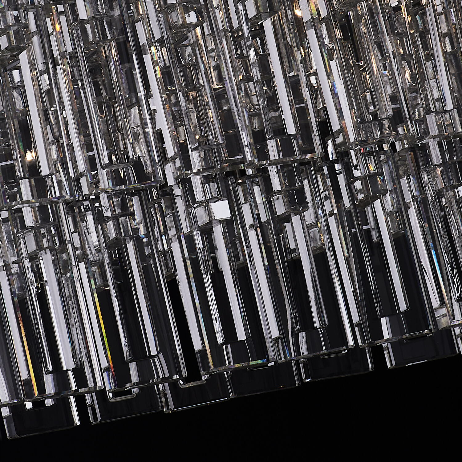 Catene 7 Light 12 inch Chrome Linear Pendant Ceiling Light