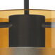 Scope LED Black Cord Pendant Ceiling Light