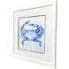 Indigo Ocean Blue Framed Art