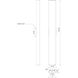 Ferguson LED 36.13 inch Black Bath Vanity Light Wall Light