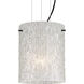 Tamburo 8 LED Black Cable Pendant Ceiling Light