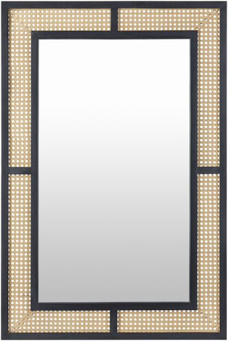 Anassa 36 X 24 inch Black Mirror, Rectangle