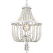 Virgin Queen 1 Light 10 inch White Pendant Ceiling Light