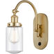 Franklin Restoration Dover 1 Light 5 inch Satin Gold Sconce Wall Light