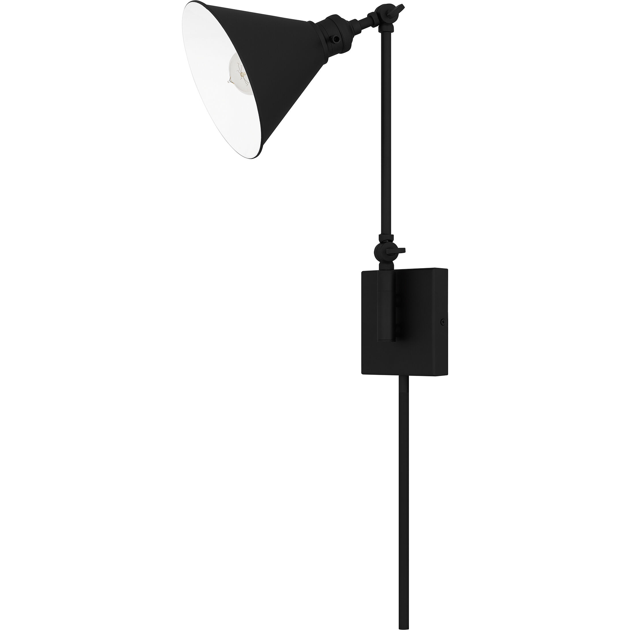 Potmore Wall Sconce Wall Light in Matte Black