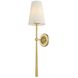 Cadiz 1 Light 6 inch Vintage Brass Wall Sconce Wall Light