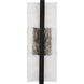 Drew & Jonathan Briggs 1 Light 21 inch Textured Black Outdoor Wall Sconce