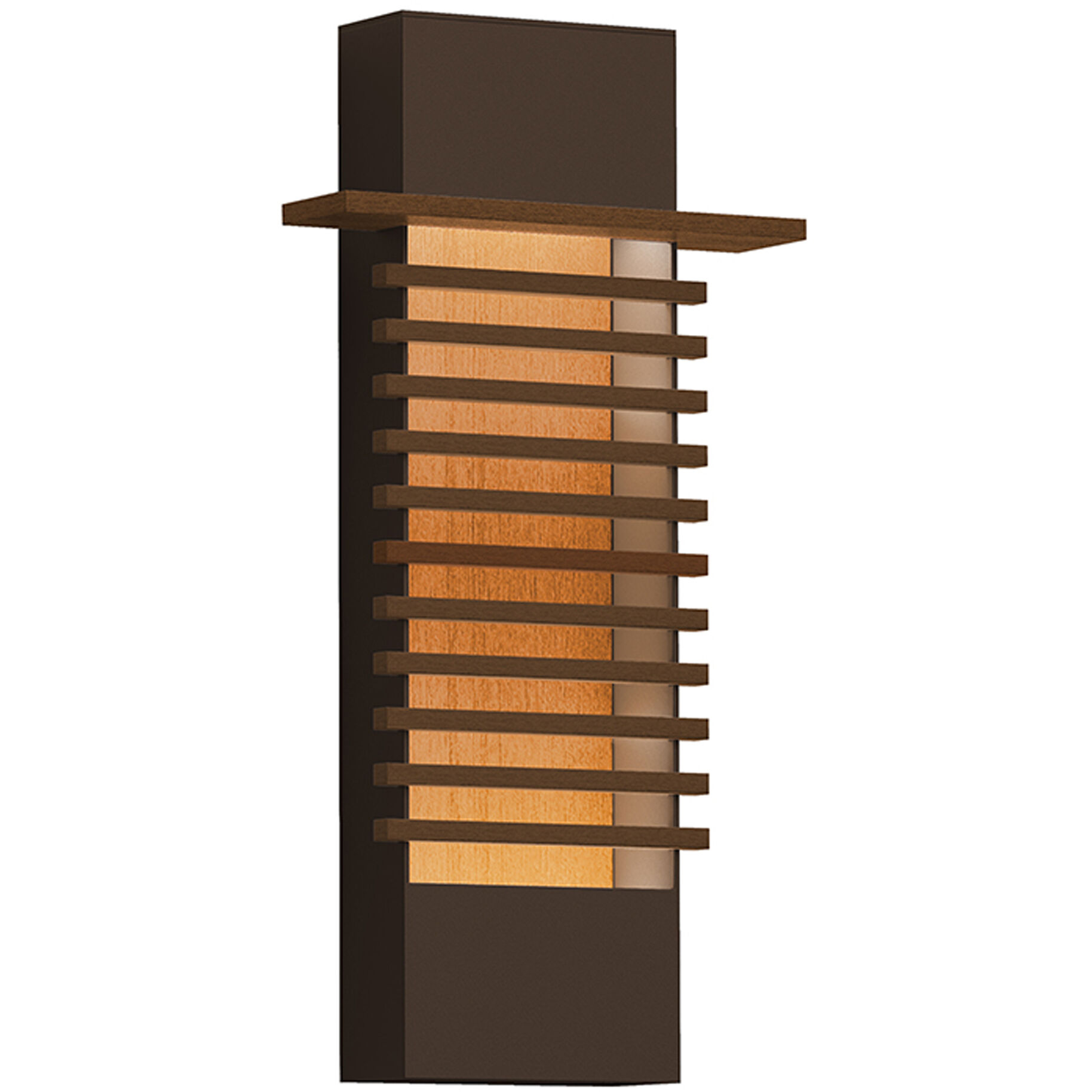 Kengo LED 10 inch Textured Bronze Sconce Wall Light