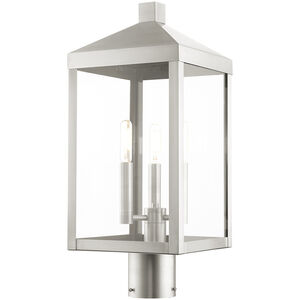 Nyack 3 Light 8.25 inch Post Light & Accessory