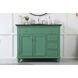 Otto 42 X 21 X 35 inch Vintage Mint Vanity Sink Set
