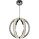 Canada LED 24 inch Chrome Pendant Ceiling Light