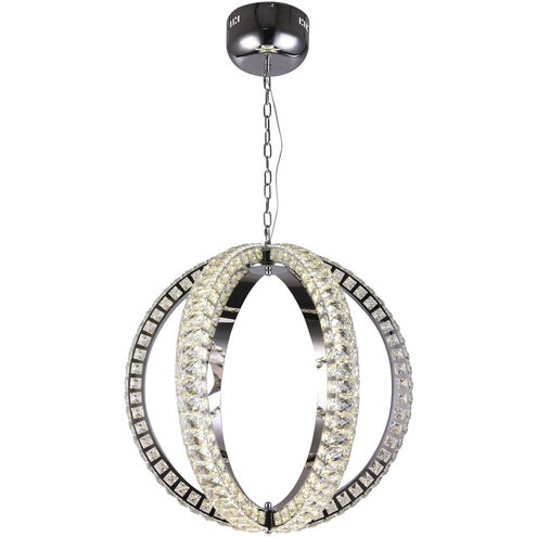 Canada LED 24 inch Chrome Pendant Ceiling Light