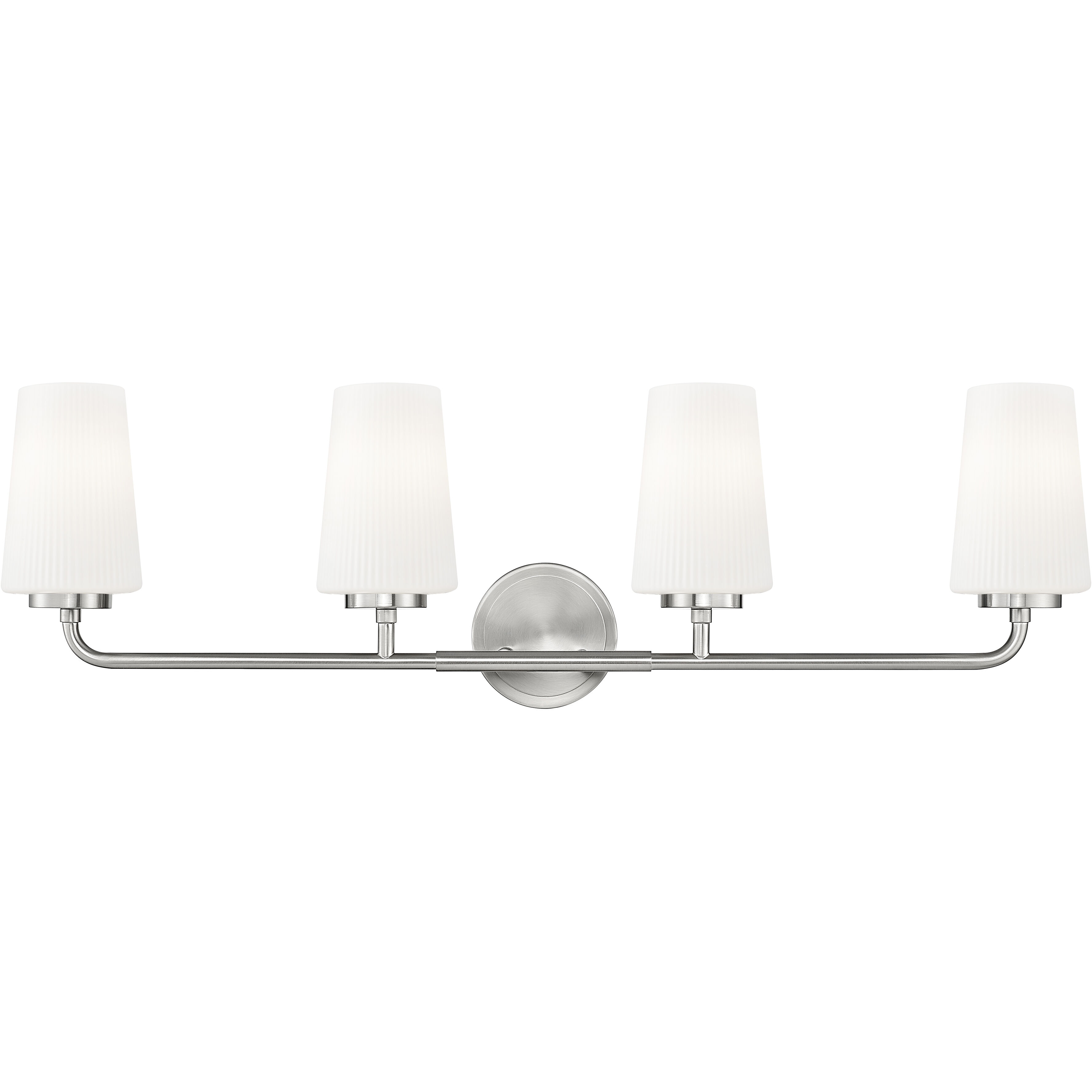 Montford 4 Light 32 inch Brushed Nickel Bath Vanity Light Wall Light