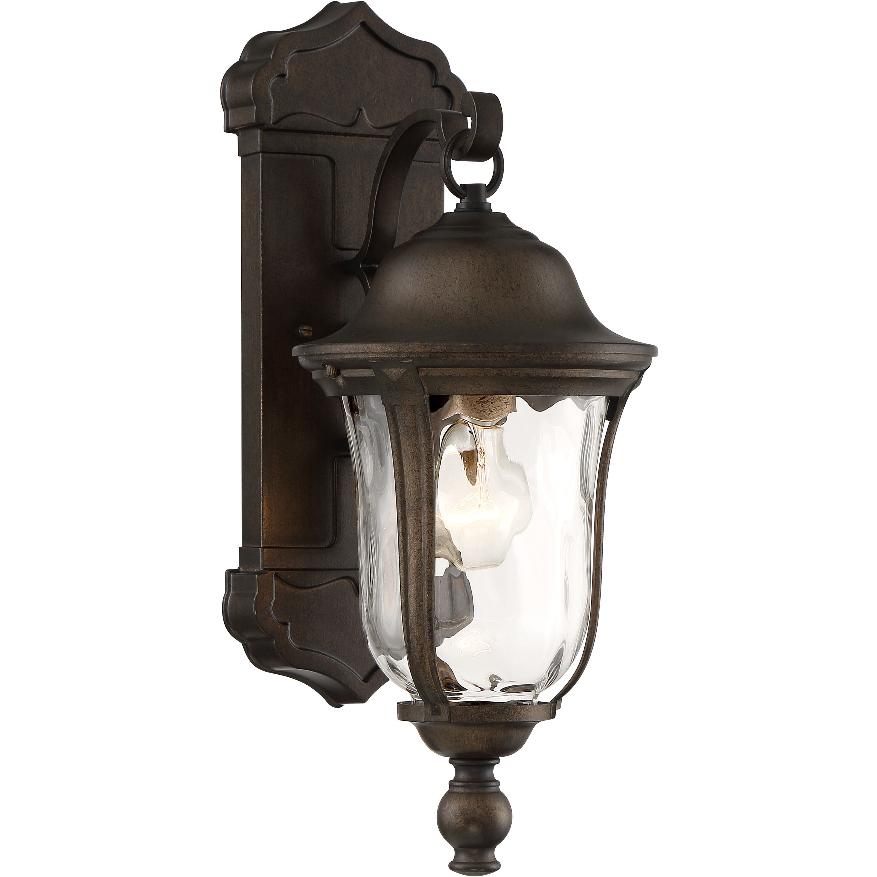 Havenwood 1 Light 19 inch Tavira Bronze And Alder Silver Outdoor Wall Mount, Great Outdoors 