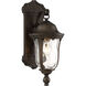 Havenwood 1 Light 19 inch Tavira Bronze And Alder Silver Outdoor Wall Mount, Great Outdoors 