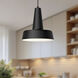 Alora Mood Juliana 1 Light 11.13 inch Matte Black Pendant Ceiling Light