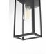 Kaysen 1 Light 15 inch Black Outdoor Wall Sconce