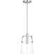 Drew & Jonathan Crofton 1 Light 7.75 inch Brushed Nickel Pendant Ceiling Light, Small