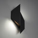 Alternate 2 Light 18 inch Black Outdoor Wall Light in 4000K