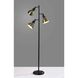 Alden 65 inch 40.00 watt Antique Bronze and Antique Brass Tree Floor Lamp Portable Light, Simplee Adesso