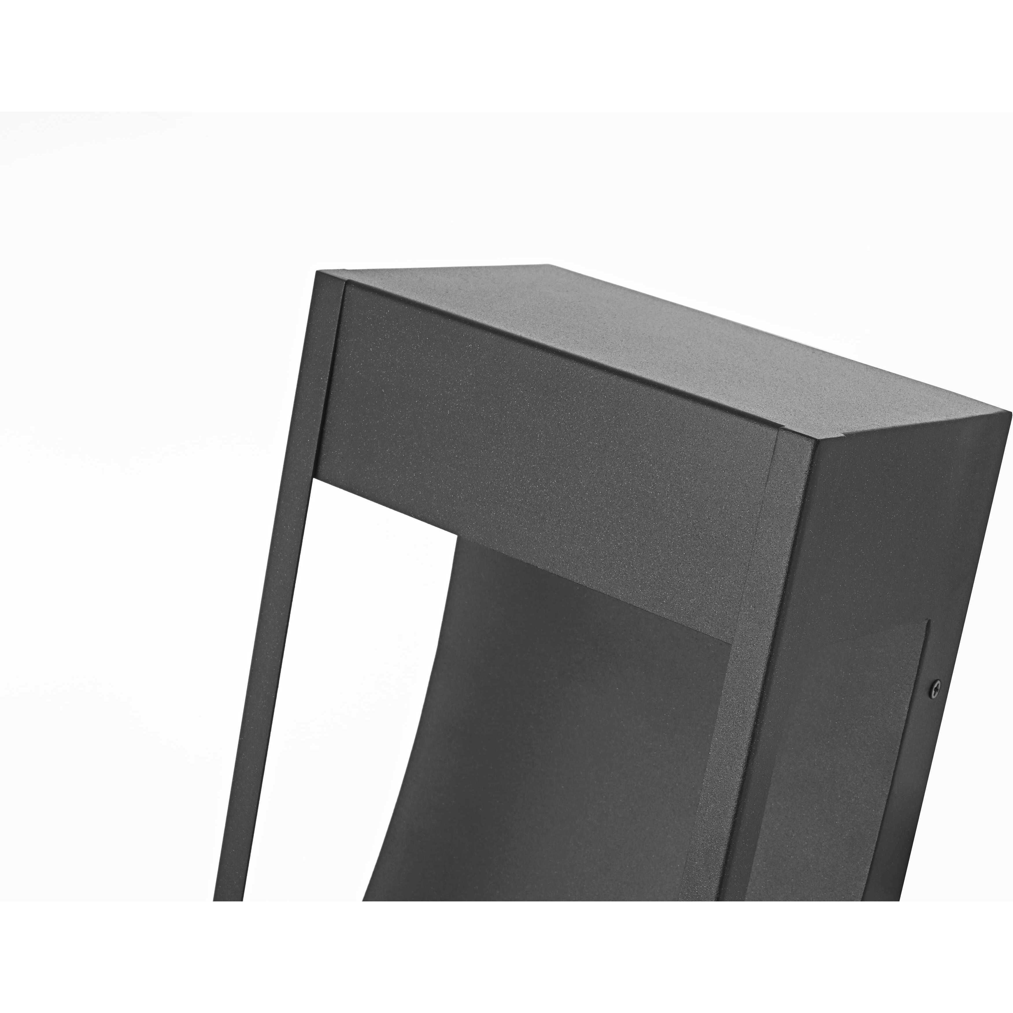 Adriel 1 Light 15 inch Black Outdoor Wall Sconce