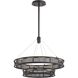 Fuze LED 29 inch Modern Bronze Chandelier Ceiling Light