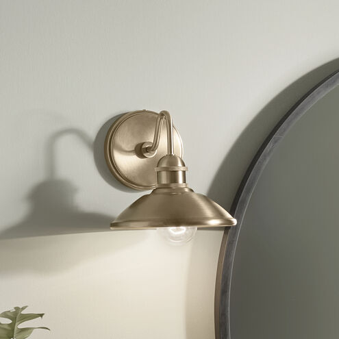 Clyde 1 Light 7.5 inch Champagne Bronze Wall Sconce Wall Light