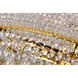 Empire 17 Light 24 inch Gold Down Chandelier Ceiling Light