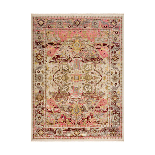Cappadocia 132 X 96 inch Plum Rug in 8 x 11, Rectangle