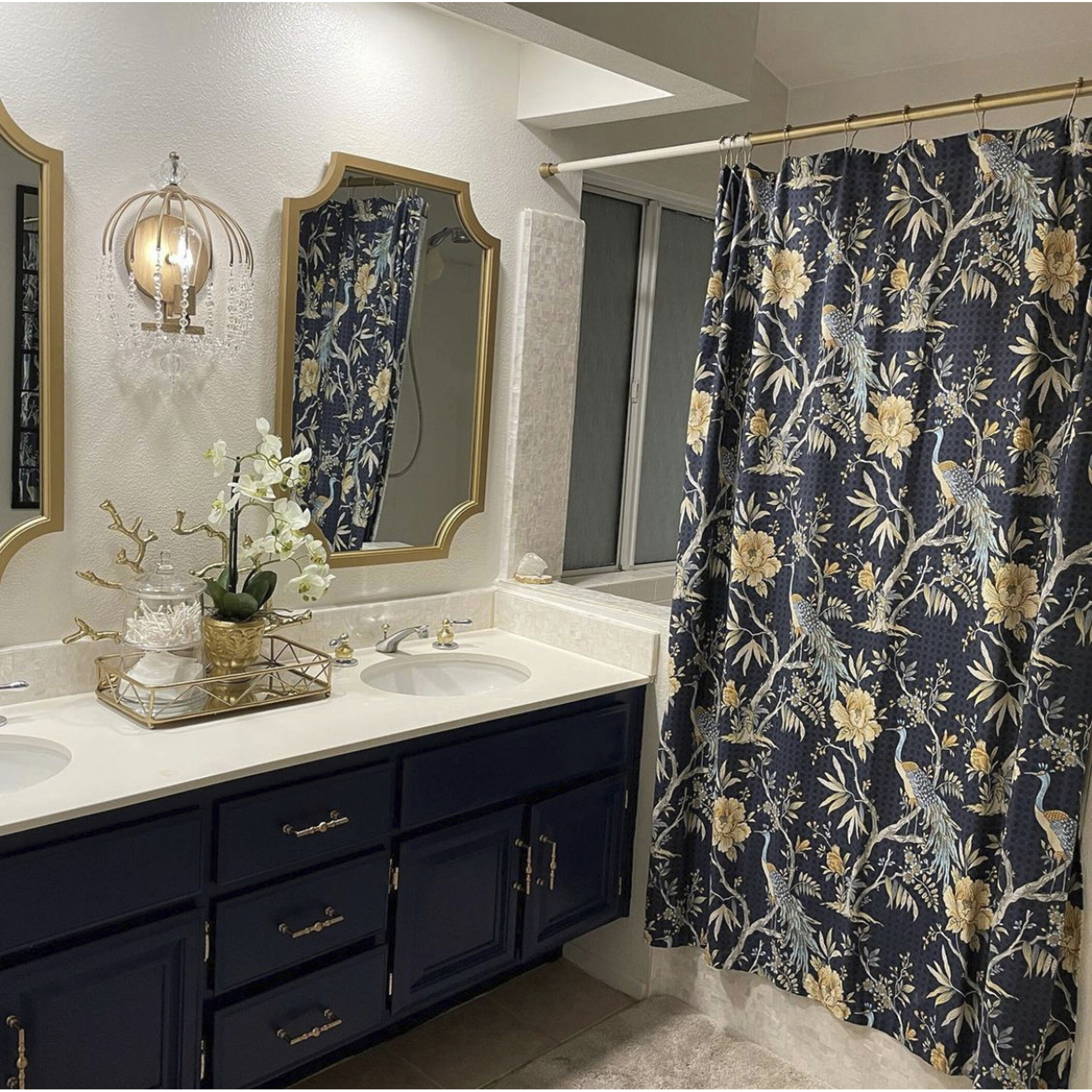 Voliere Sconce Wall Light in Havana Gold