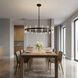 Sean Lavin Silas 36 inch Midnight Black Chandelier Ceiling Light