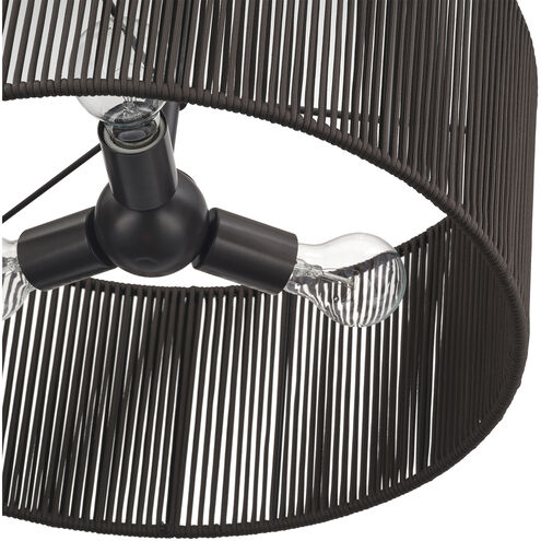 Acordia 3 Light 18 inch English Bronze Pendant Chandelier Ceiling Light