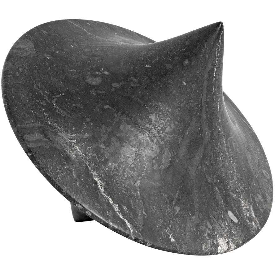 Simone Black Marble Object, Set of 2