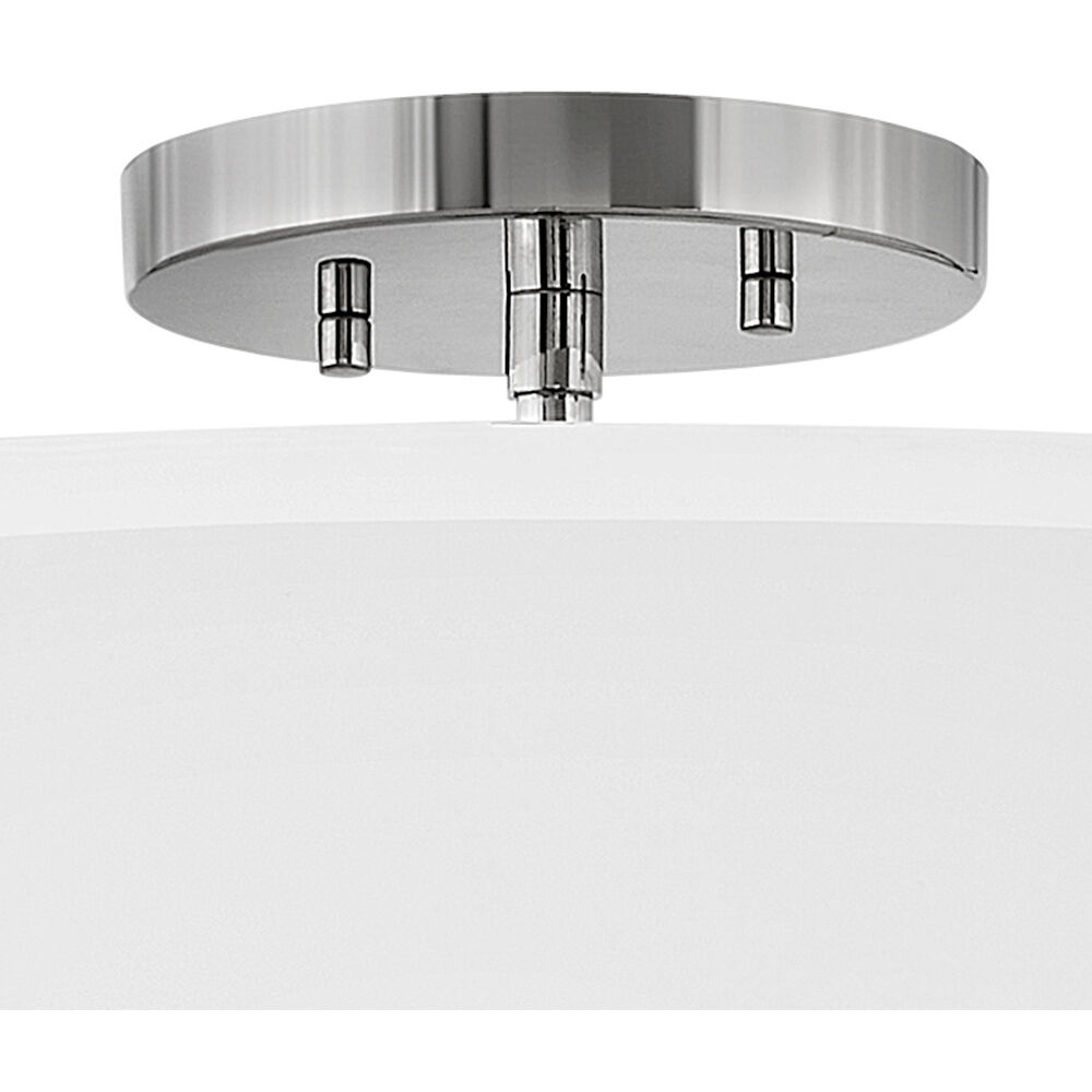 Graham 4 Light 23 inch Polished Nickel Indoor Semi-Flush Mount Ceiling Light
